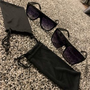 Square Black Sunglasses
